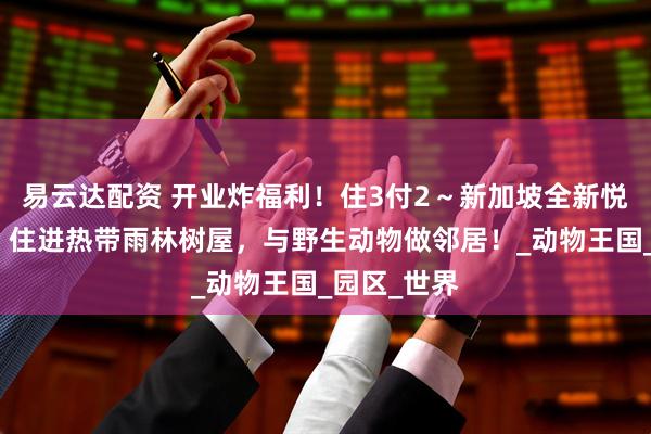 易云达配资 开业炸福利！住3付2～新加坡全新悦榕庄上线！住进热带雨林树屋，与野生动物做邻居！_动物王国_园区_世界